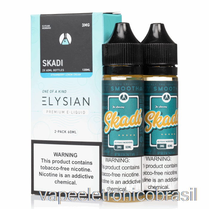 Vape Recarregável Skadi - Elysian Labs - 120ml 0mg